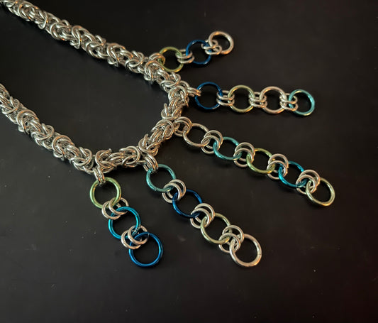 Byzantine Dangle Necklace