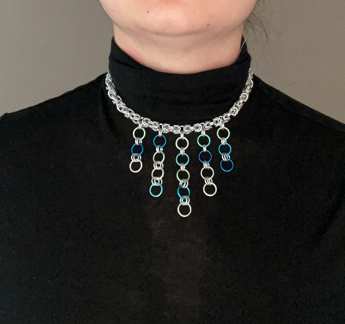 Byzantine Dangle Necklace