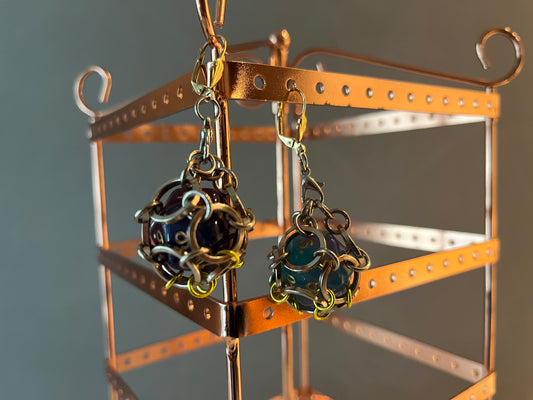 Dice Jail Earrings